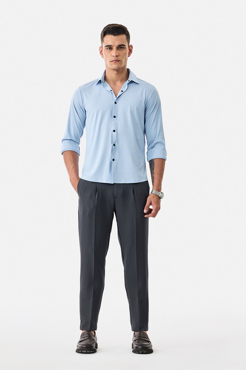SNITCH Regular Fit Stretch Trousers - Image 5